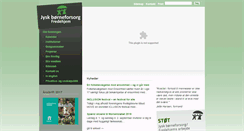 Desktop Screenshot of jyskborneforsorg.dk